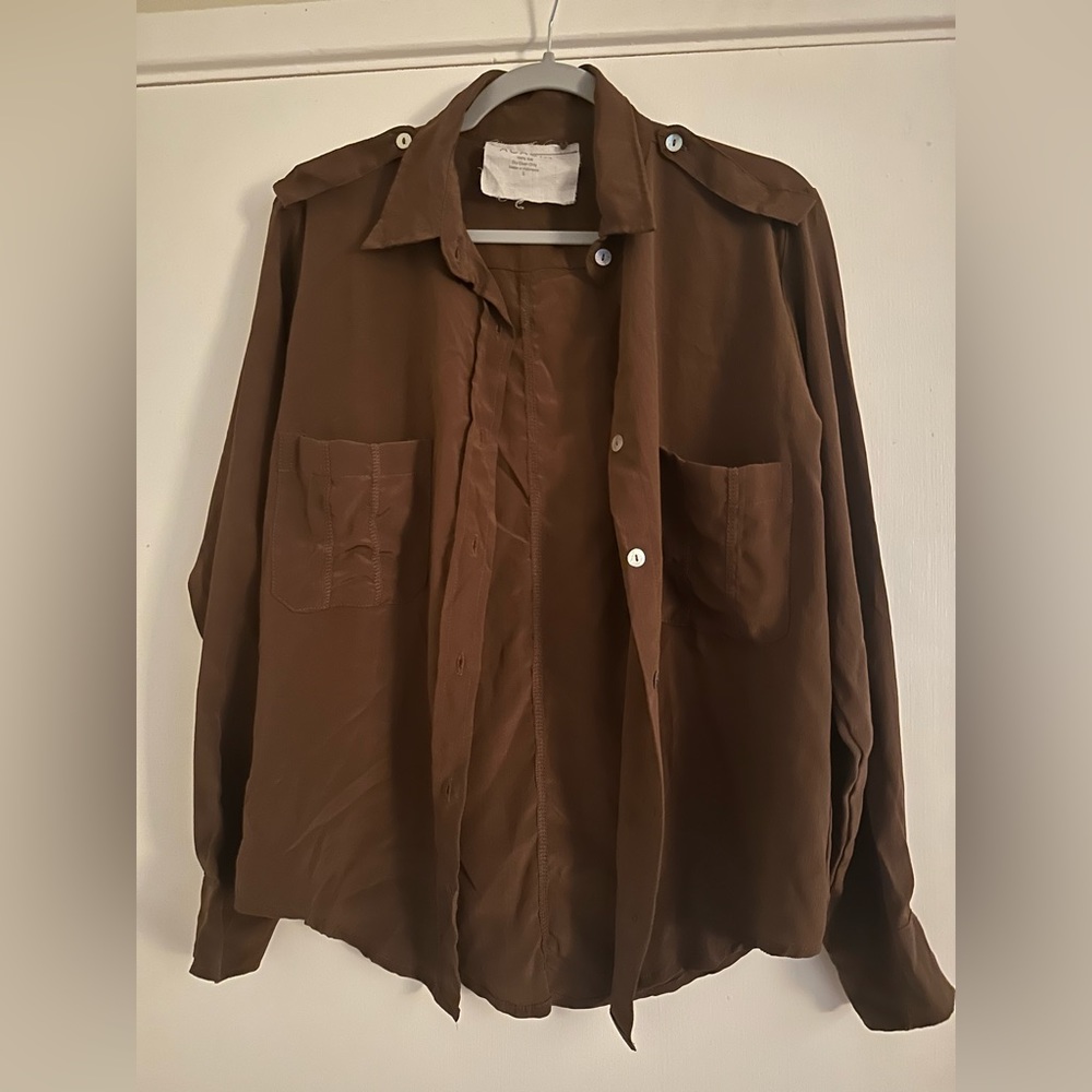 Acacia Silk Blouse